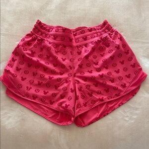 Lululemon Disney Hotty Hot Shorts